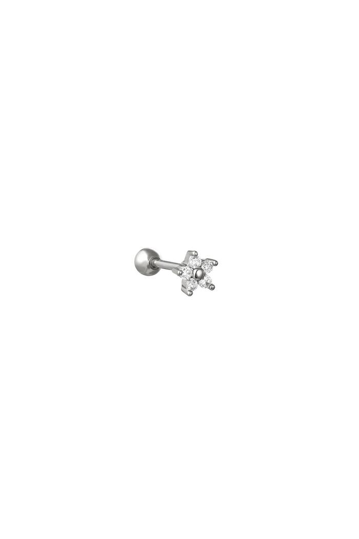 Piercing Tiny Flower Silver Copper 