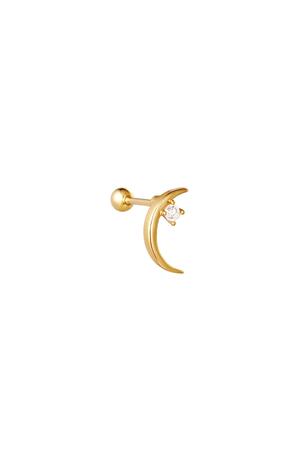 Piercing Sparkling Moon Gold Copper h5 