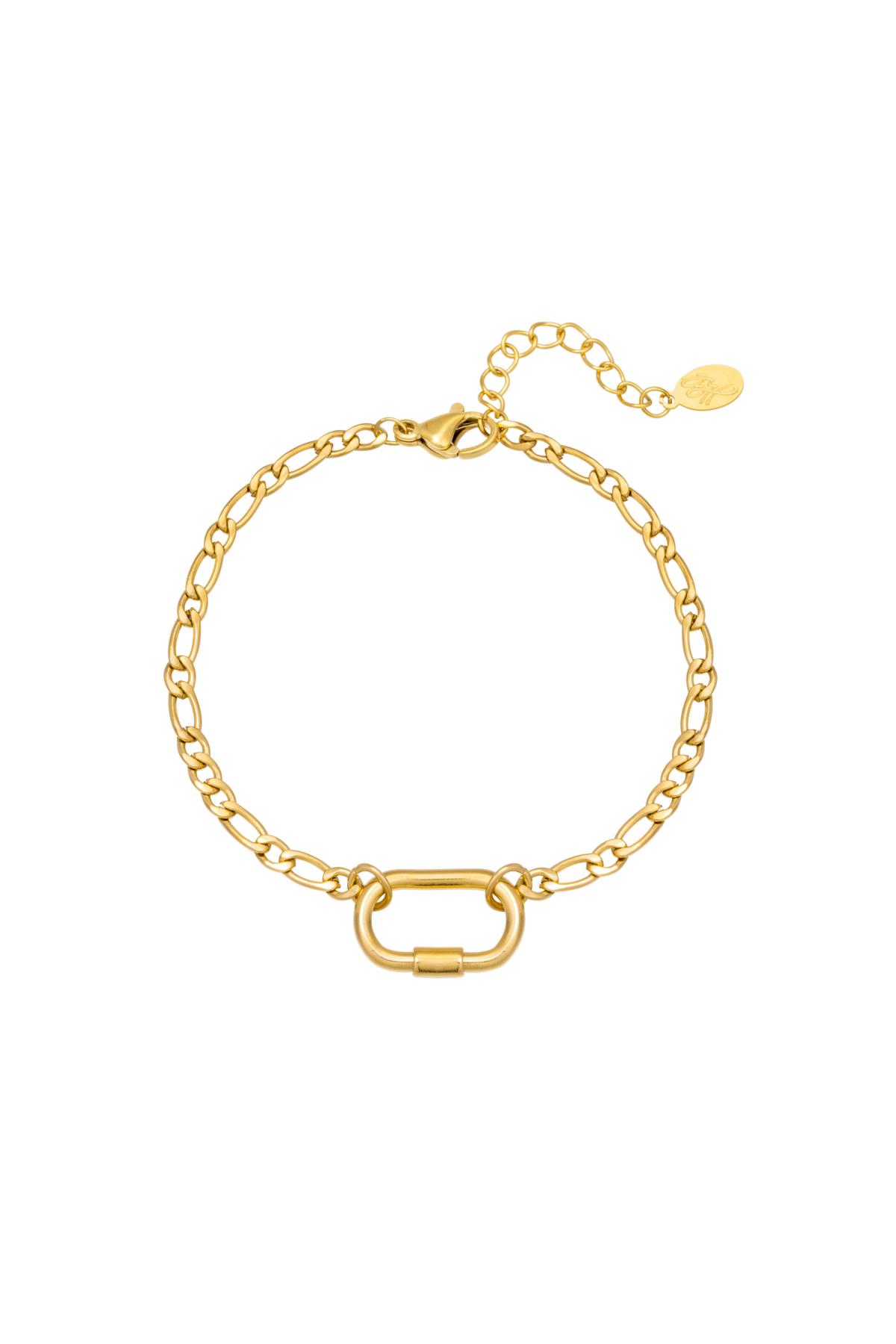 Pulsera Shelby Oro Acero inoxidable