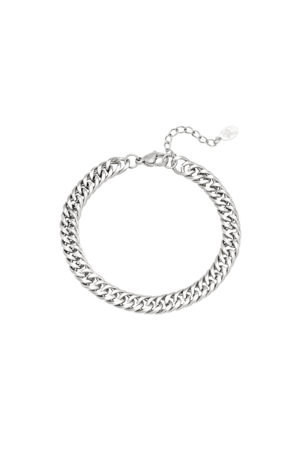 Silver / Bracelet Vibes Silver Stainless Steel Picture2