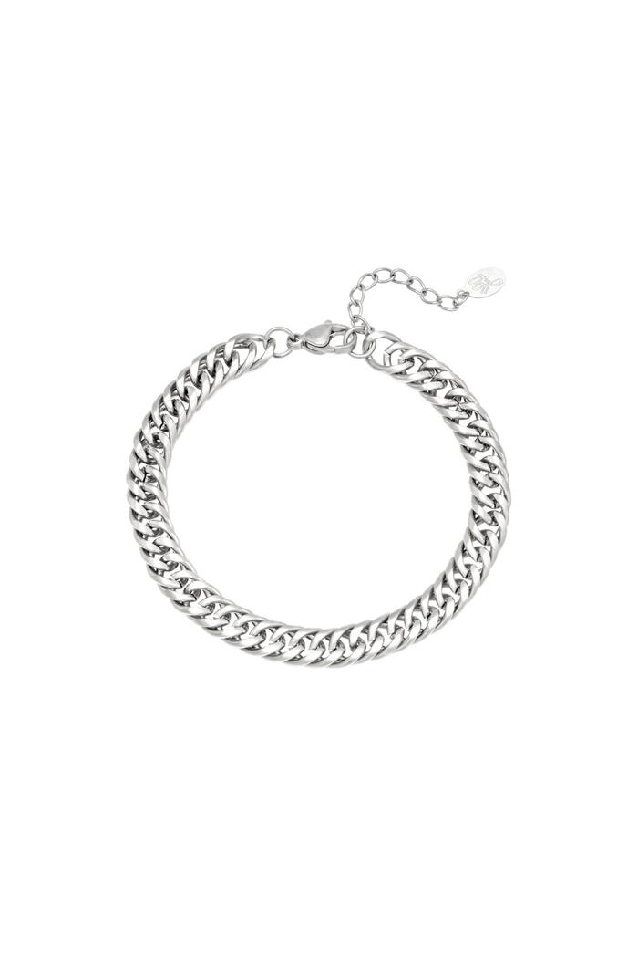 Bracelet Vibes Silver Stainless Steel 