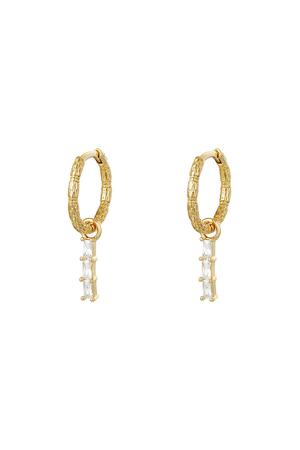 Earrings Espagna Gold Copper h5 