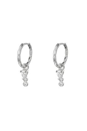 Earrings Britta Silver Copper h5 