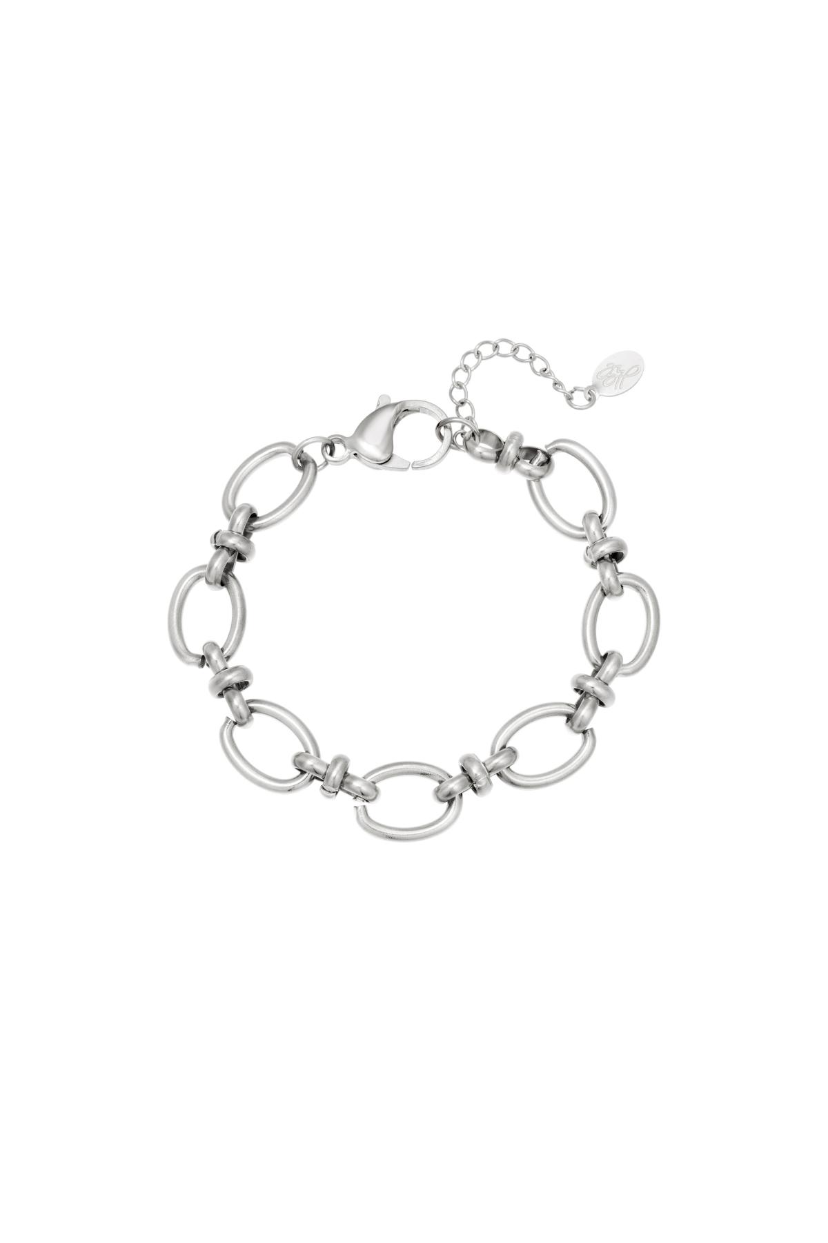 Silver / Bracelet Lemming Midi  Silver Stainless Steel 