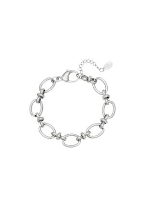 Bracelet Lemming Midi  Silver Stainless Steel h5 