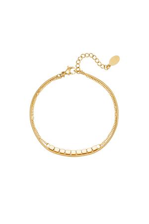 Bracelet Elegant Gold Stainless Steel h5 