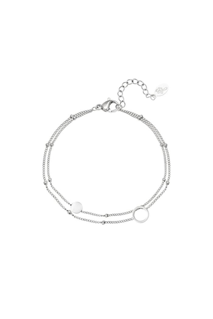Armband Karma Zilver Stainless Steel 