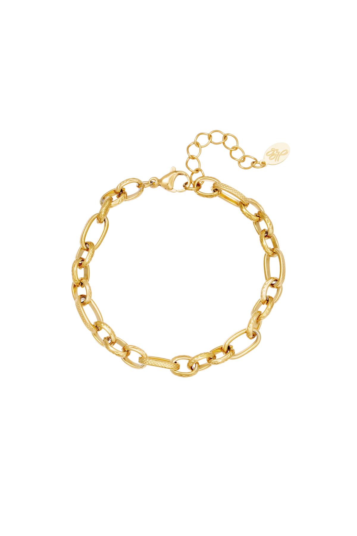 Gold / Bracelet Lemming Small Gold Stainless Steel 