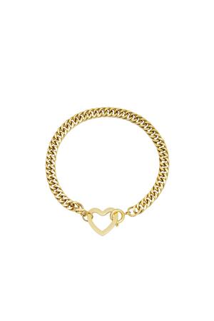 Bracelet Lovely Gold Stainless Steel h5 