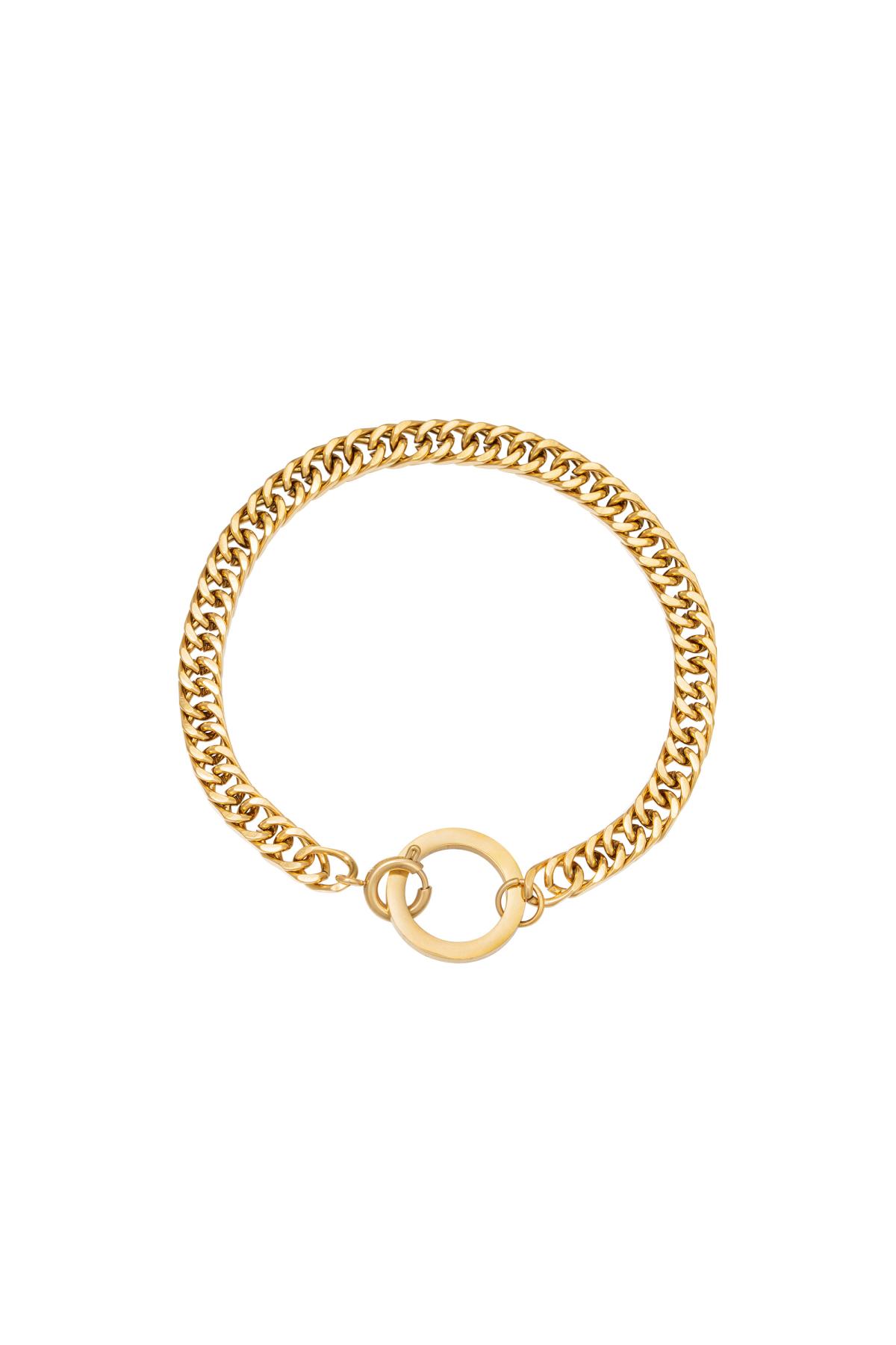 Gold / Bracelet Connect Gold Stainless Steel 