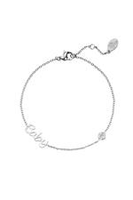Silver / Bracciale Birthstone Baby Argento Silver Stainless Steel 