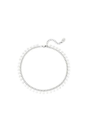Stainless steel bracelet Stars Silver h5 
