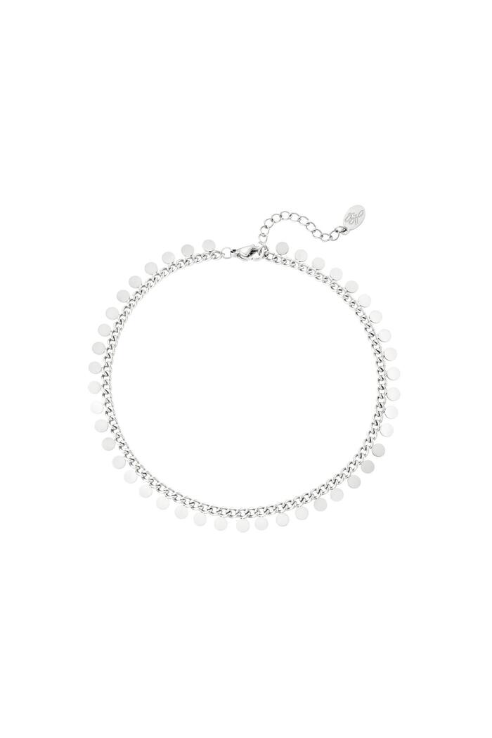 Stainless steel bracelet Circles Silver 