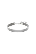 Silver / Stainless steel bracelet Silver Immagine2