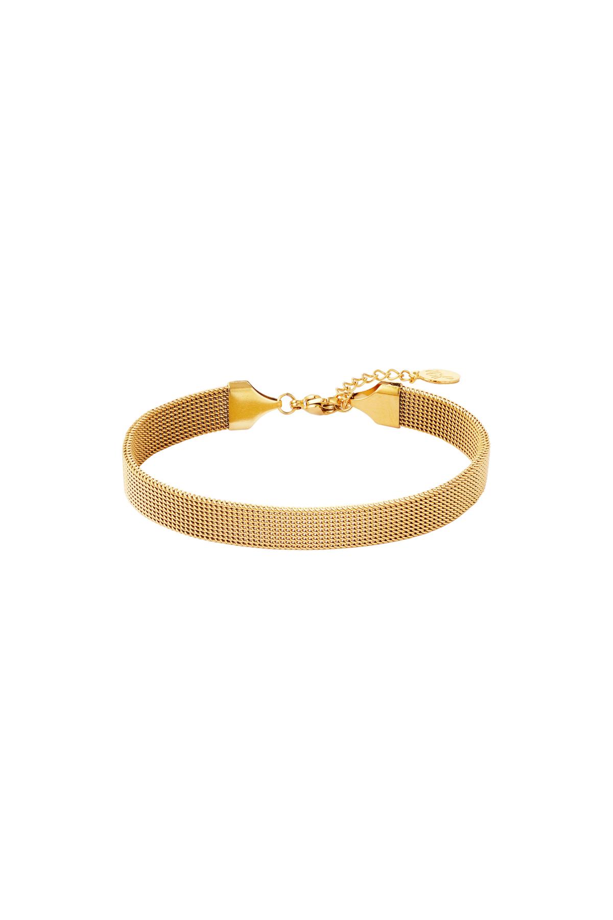 Stainless steel bracelet Gold