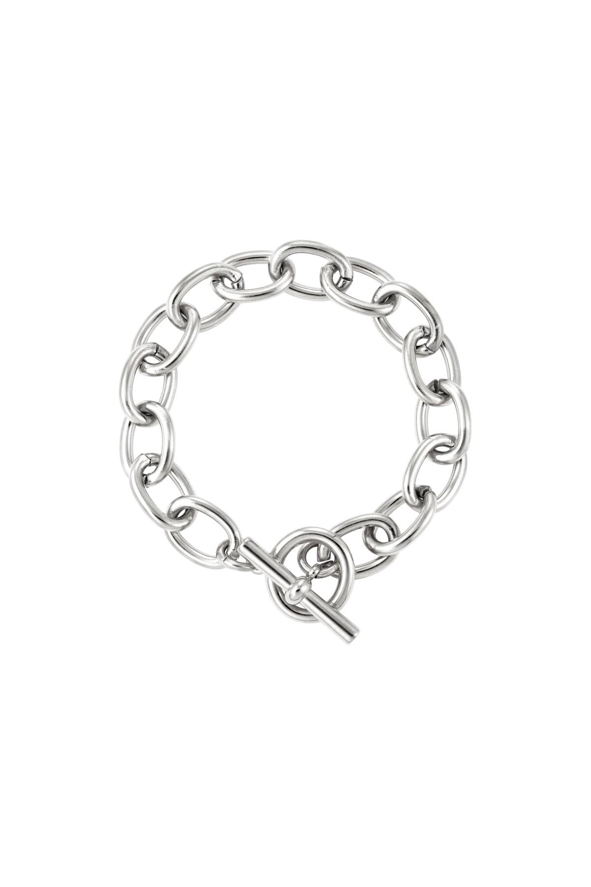 Stainless steel bracelet  Silver