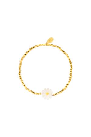 Daisy bracelet Gold Stainless Steel h5 