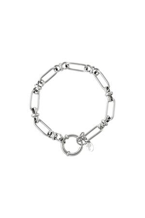 Stainless steel bracelet wire Silver h5 