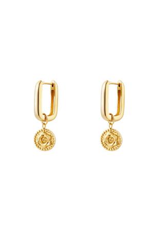 Earrings rose Gold Stainless Steel h5 