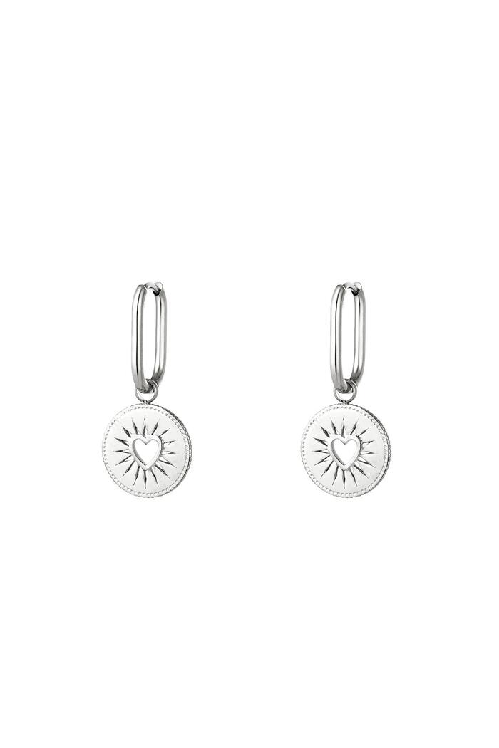 Stainless steel earrings Silver 
