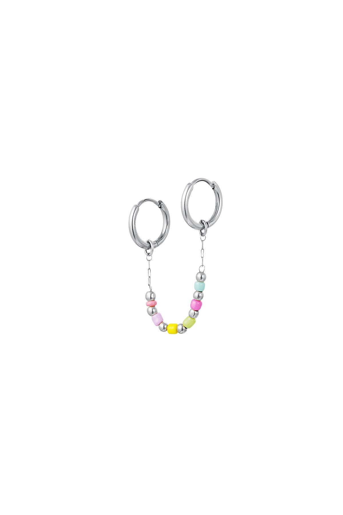 Bunte Kettenohrringe - #summergirls Kollektion