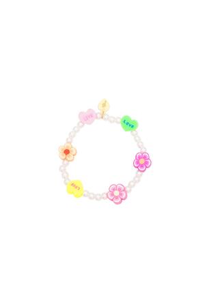 Kids - pearl bracelet - Mother-Daughter collection Multi Pearls h5 