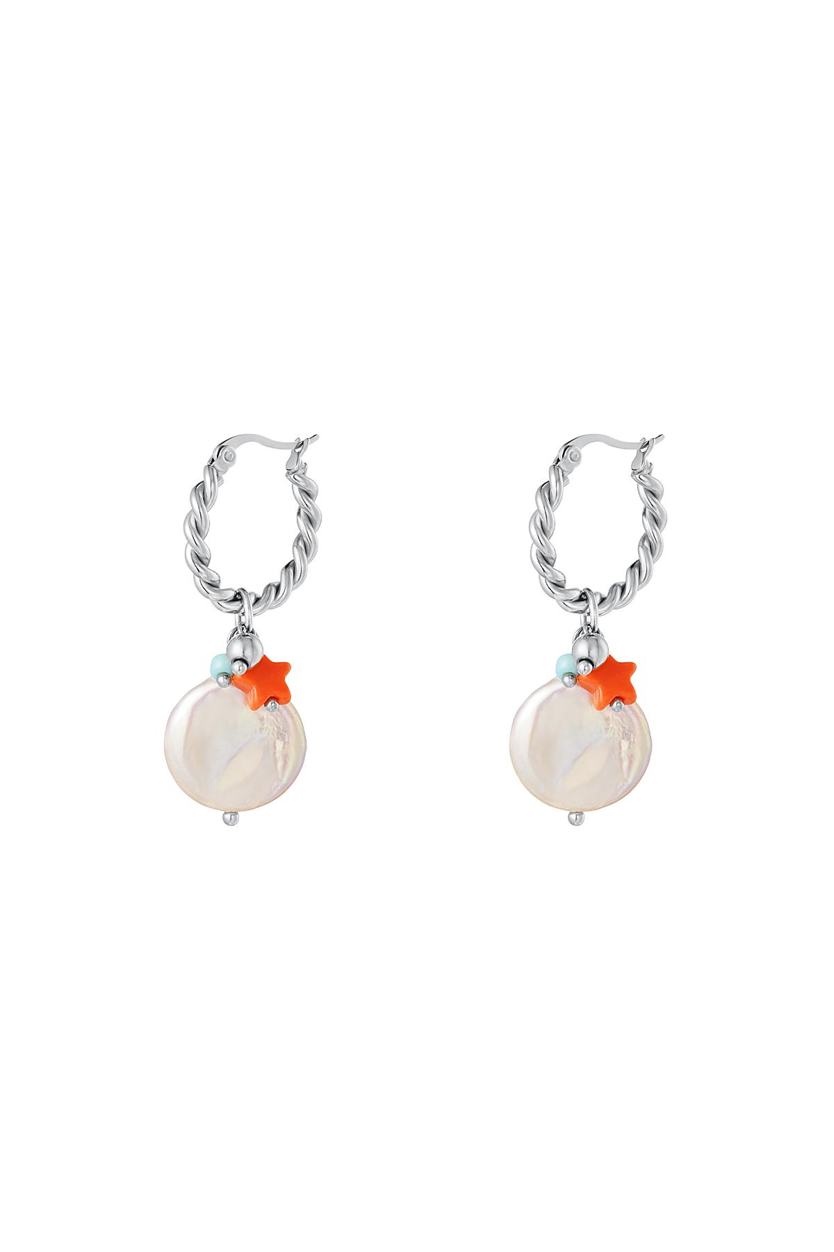 Dangling earrings - Beach collection Silver Stainless Steel