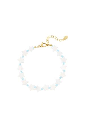 Starry night bracelet - Beach collection White Sea Shells h5 