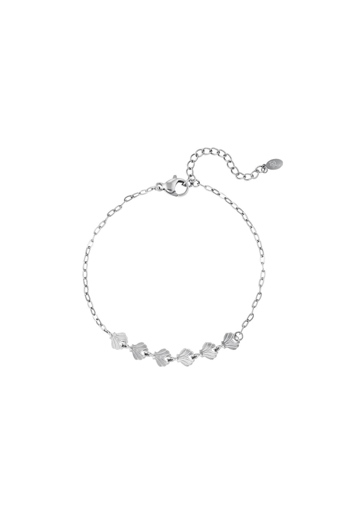 Sea shell bracelet - Beach collection Silver Stainless Steel