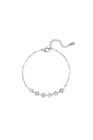 Sea shell bracelet - Beach collection Silver Stainless Steel h5 