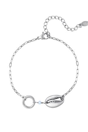 Shell bracelet - Beach collection Silver Stainless Steel h5 