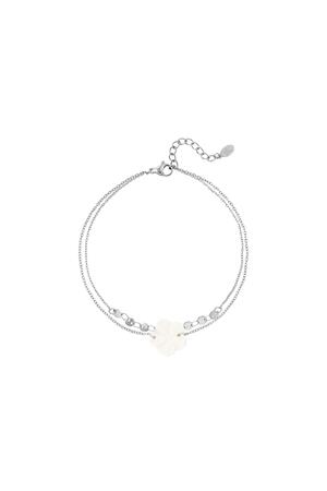 Flower bracelet - Beach collection Silver Stainless Steel h5 