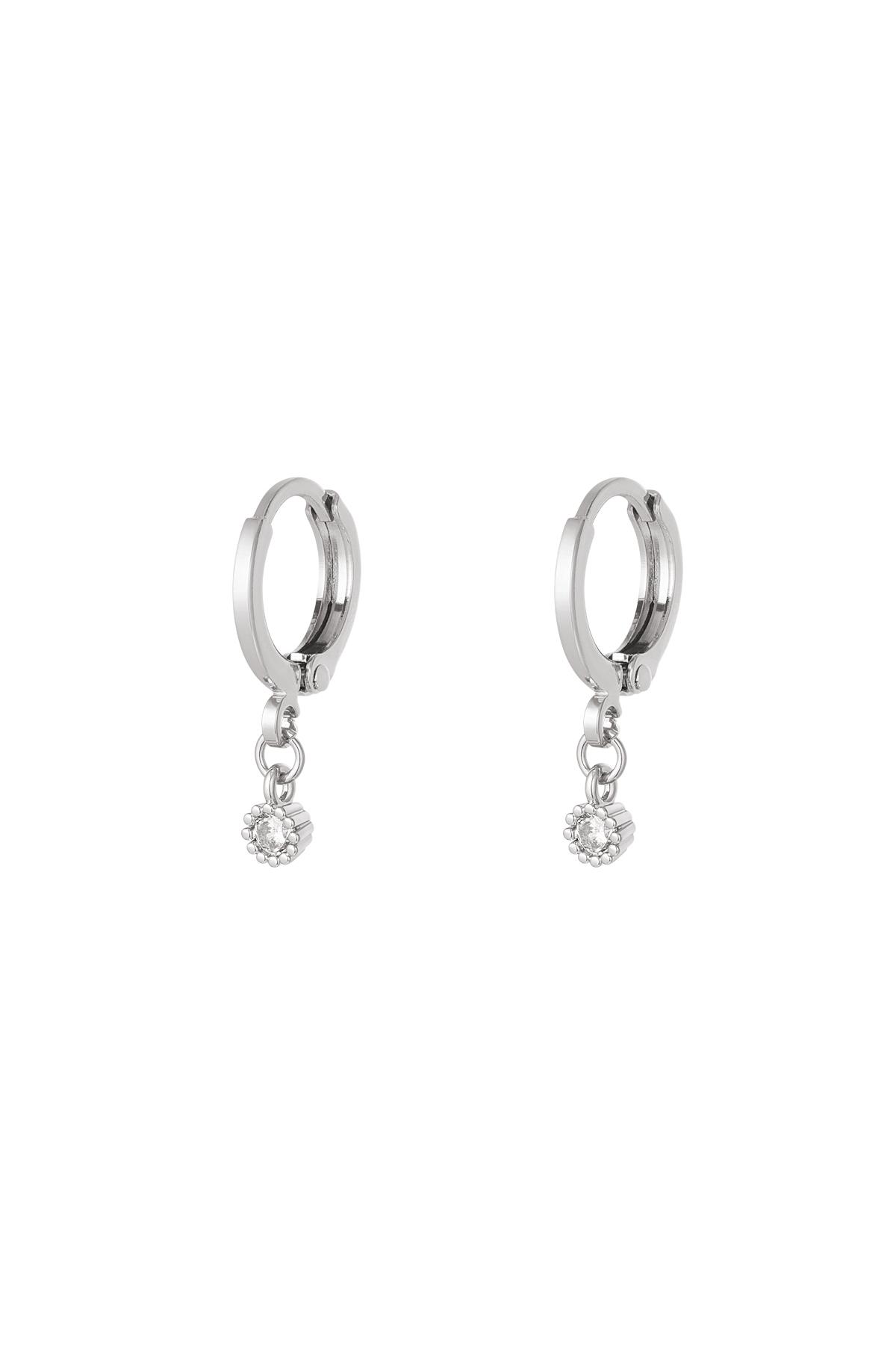 Ohrringe mit Zirkon-Anhänger - Sparkle Collection
