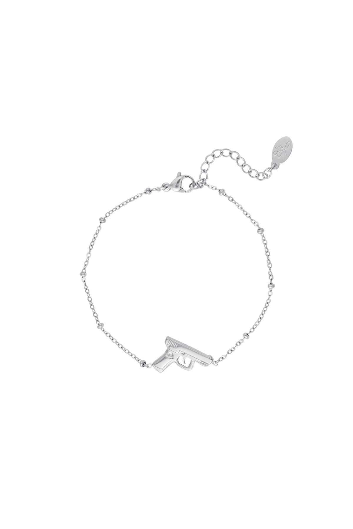Pulsera Vestir para Matar Plata Acero inoxidable