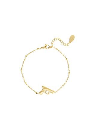 Bracciale Dress to Kill Gold Stainless Steel h5 