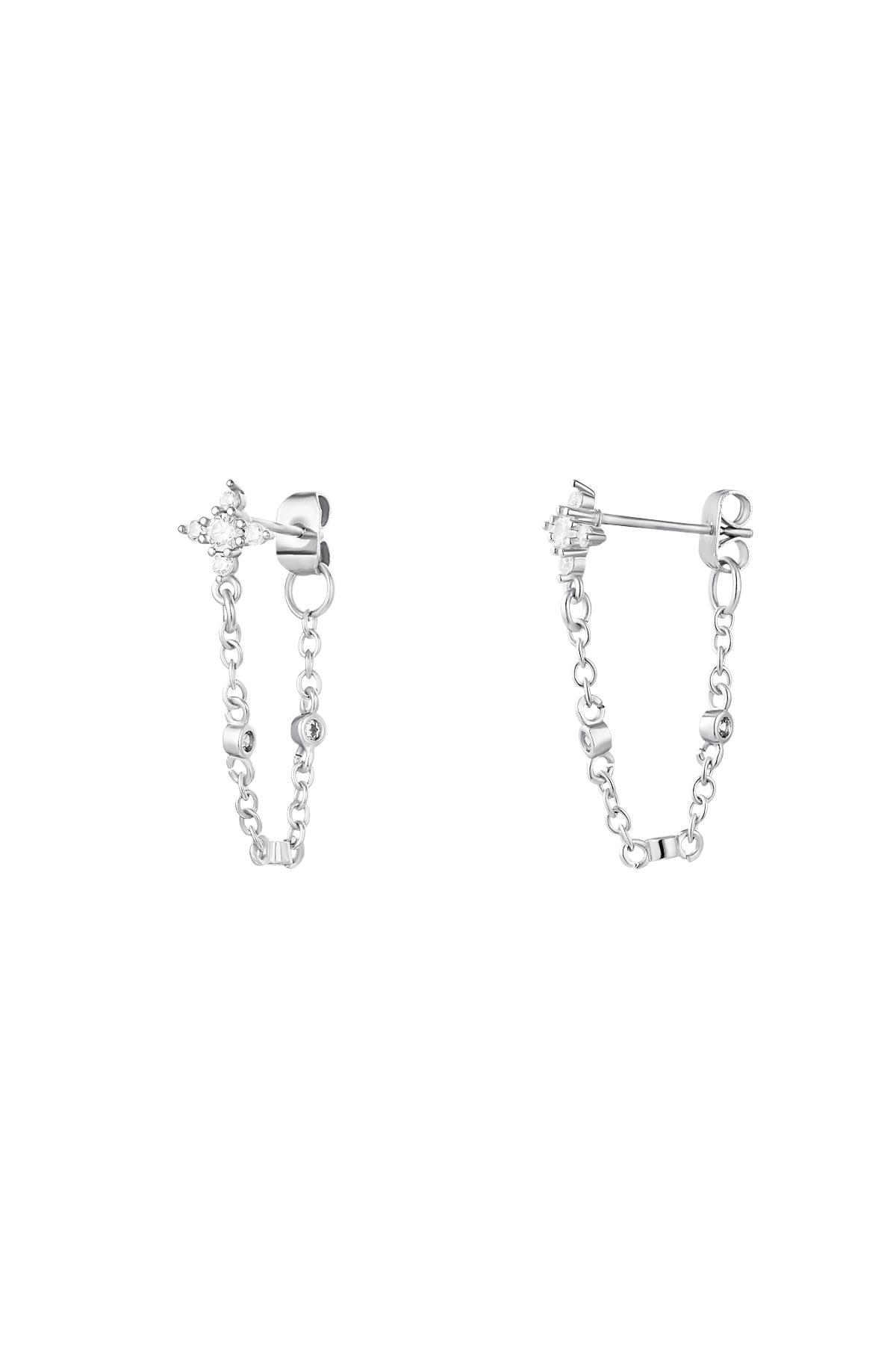 Ohrringe mit Kette - Kollektion Sparkle