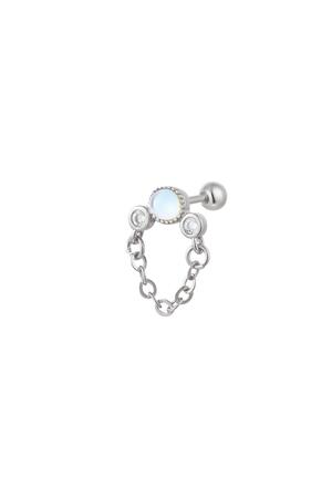 Piercing necklace - Sparkle collection Silver Copper h5 