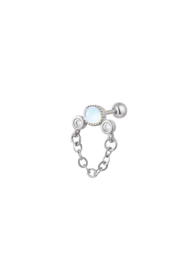 Piercing necklace - Sparkle collection Silver Copper