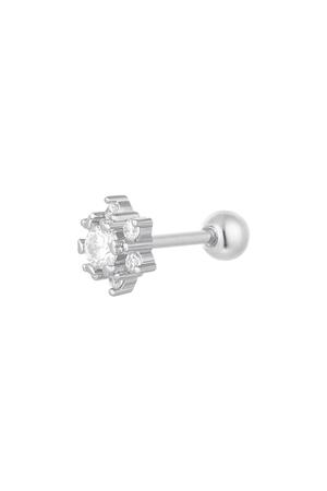 Piercing flower - Sparkle collection Silver Copper h5 Picture2