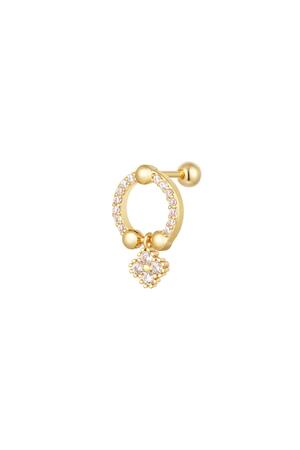 Anillo piercing - Colección Sparkle Oro Cobre h5 