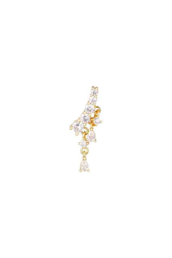 Piercing colored stones - Sparkle collection Gold Copper