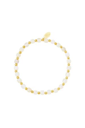 Bracelet gold with stones h5 