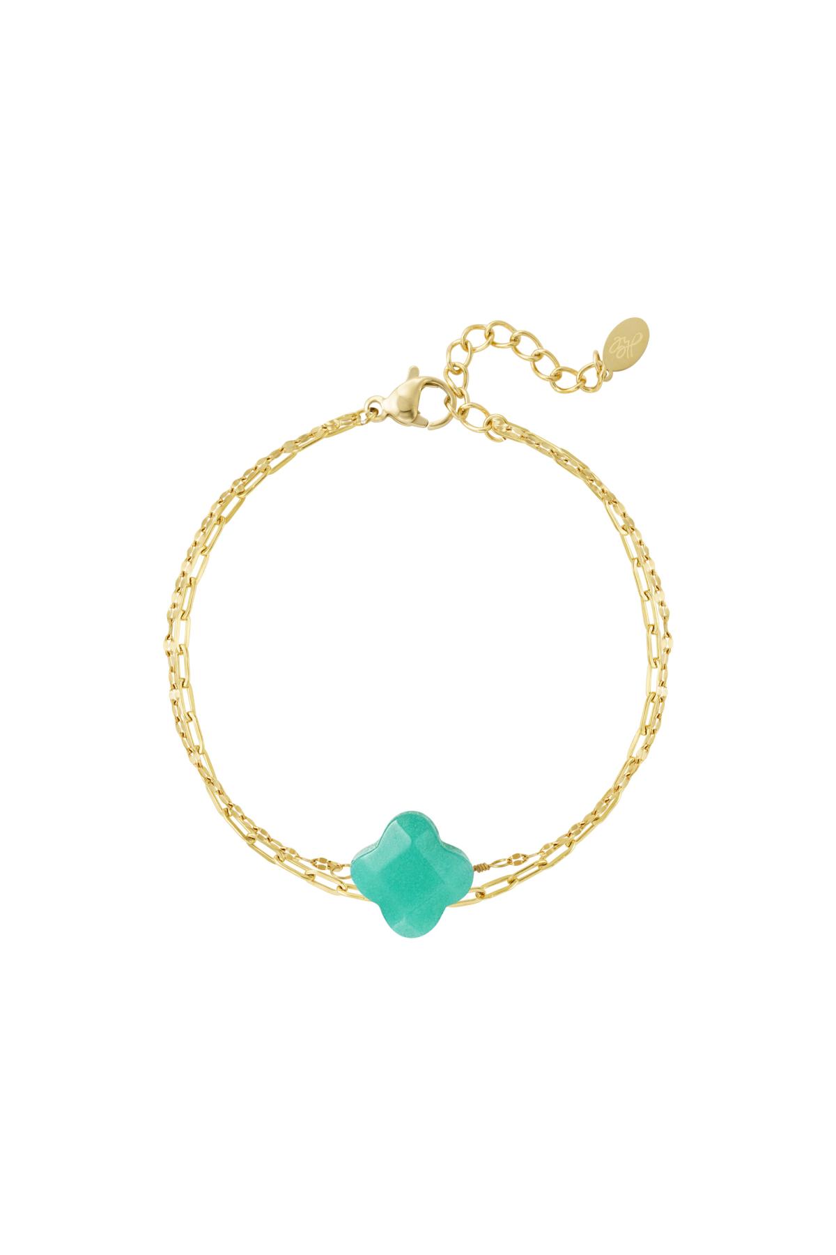 Turquoise & Gold Immagine5