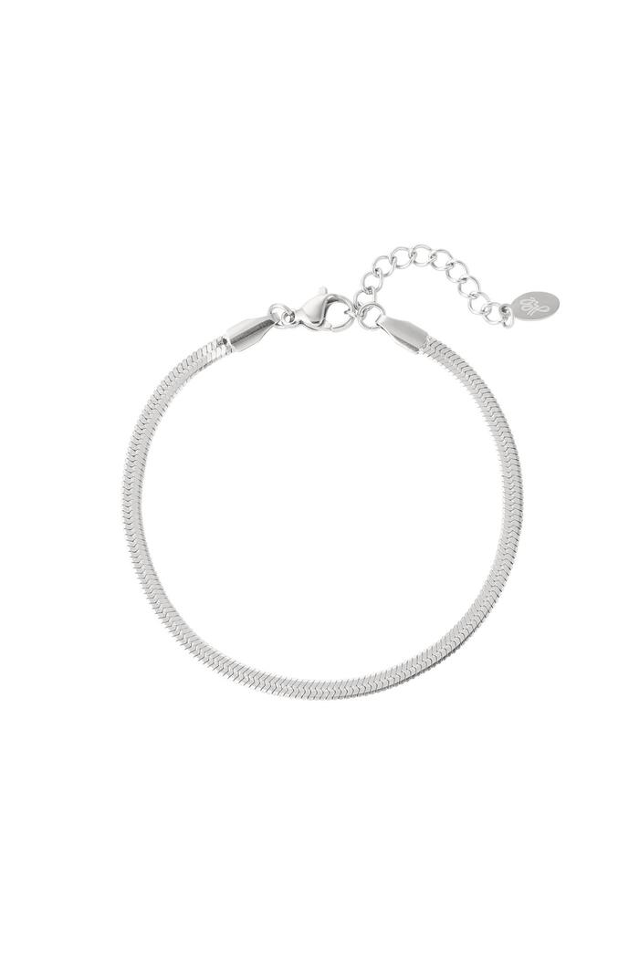Bracciale basico Silver Stainless Steel 
