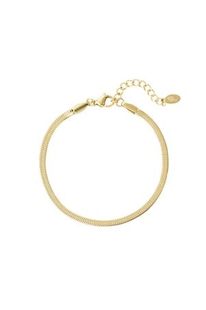 Bracelet basic Gold Stainless Steel h5 