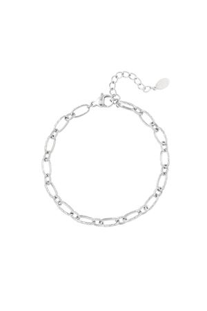 Link bracelet subtle Silver Stainless Steel h5 