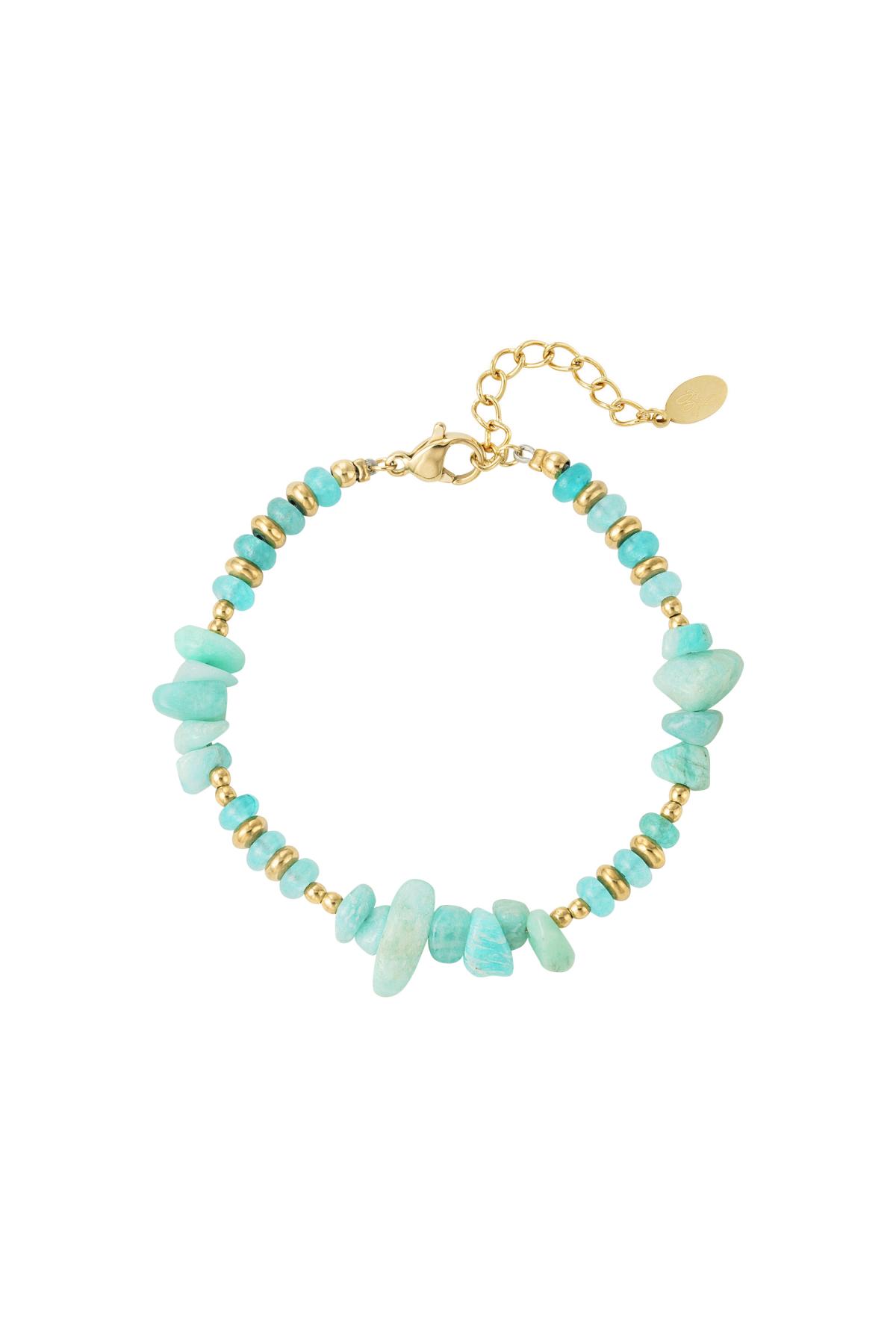 Turquoise & Gold Picture3