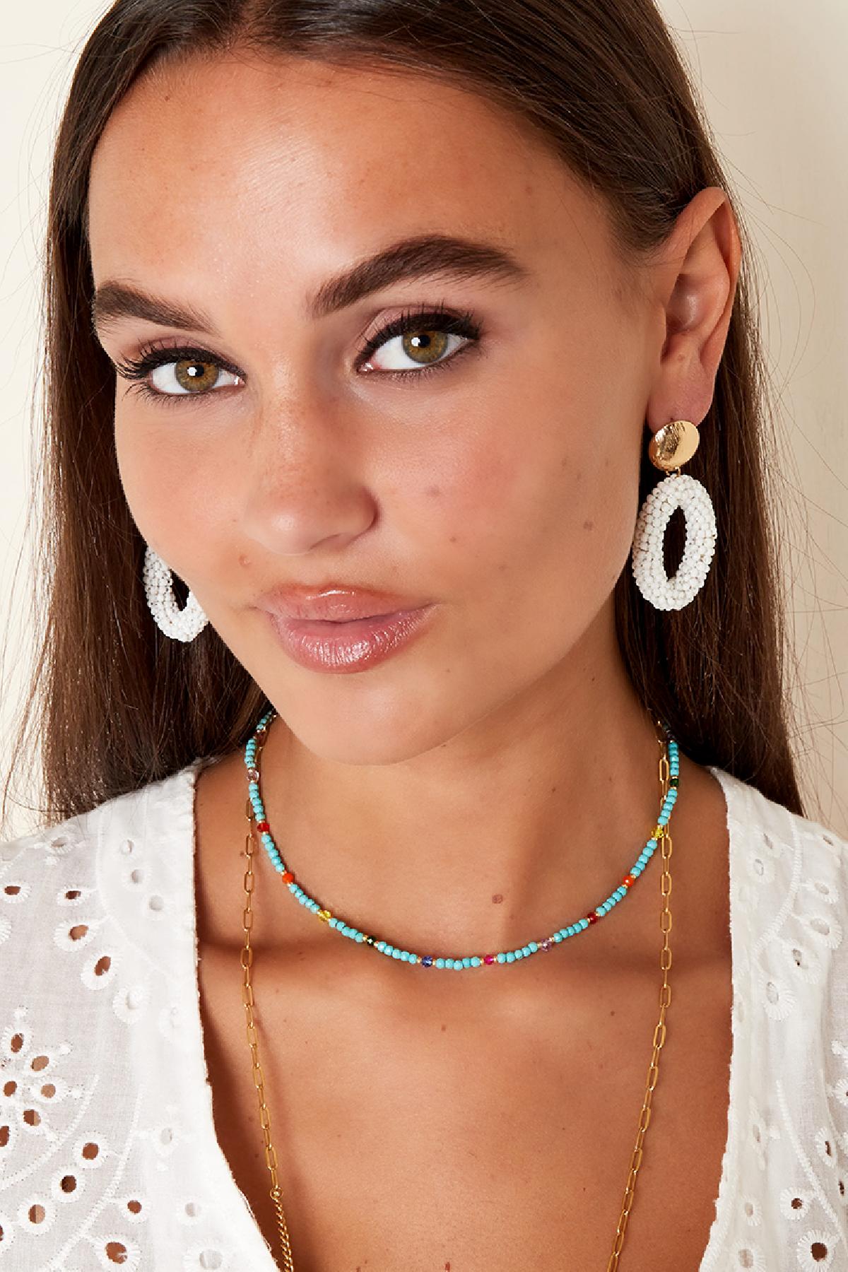 Blue Lagoon Halskette - Rainbow-Kollektion