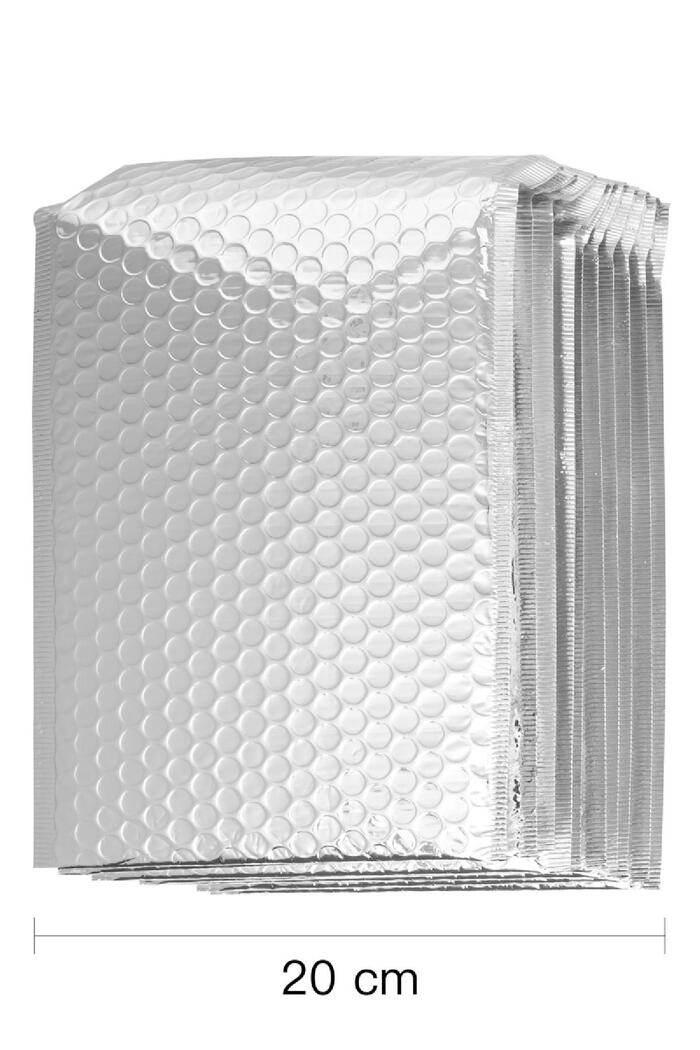 Packaging Envelope 30x20 Zilver Plastic Afbeelding2