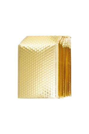 Ambalaj Zarfı 30x20 Gold Plastic h5 
